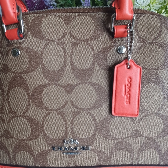 Coach Mini Sierra Satch in Signature Coated Canvas - Picture 2 of 12